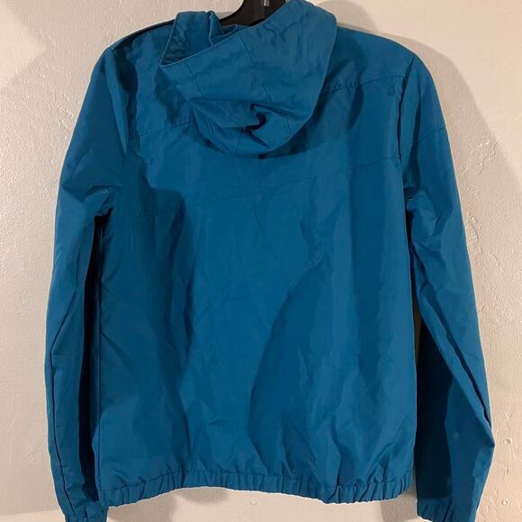 Volcom Jacket Softshell Hooded Mesh Lined Full‎ Zip Teal Blue - Picture 4 of 4